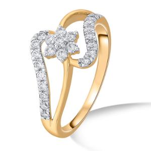Buy Radiant Flower Diamond Ring