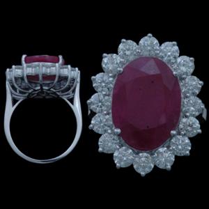 Buy 14 Karat Gold & Diamond Ring