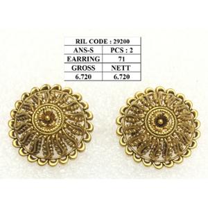 Buy 22 Karat Gold Earrings