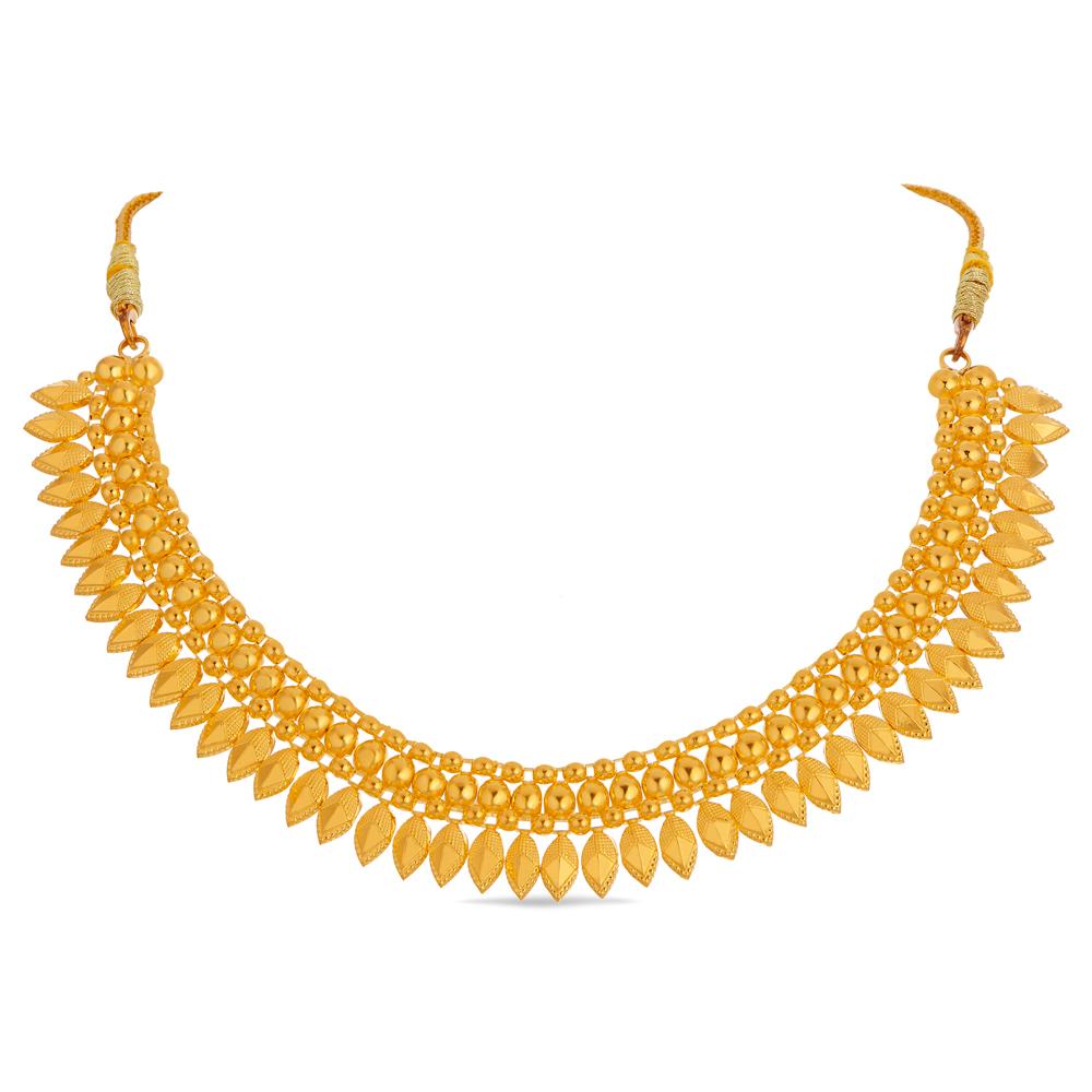 Buy 22 Karat Gold Necklace Set