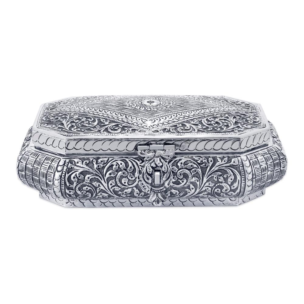 Buy 925 Purity Silver Dry Fruit Box