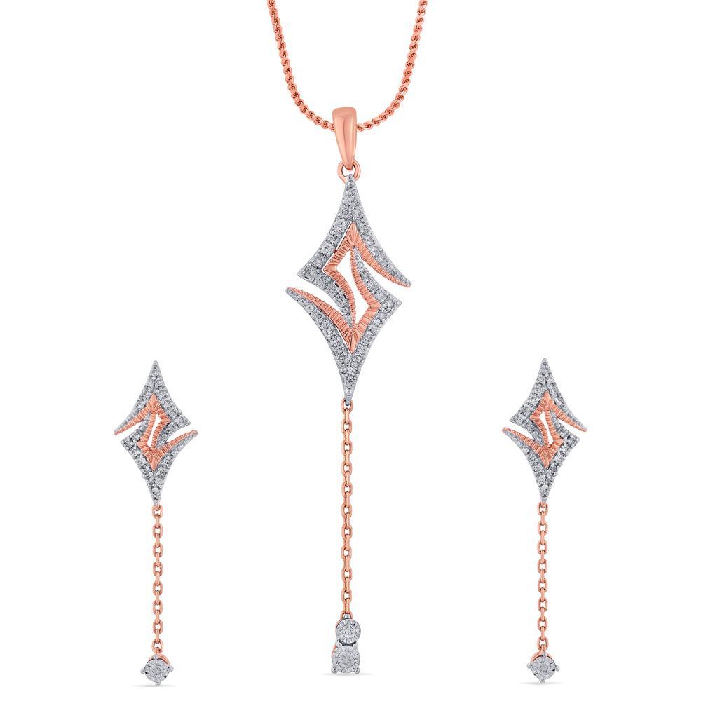 Buy Aria Diamond Pendant Set