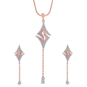Buy Aria Diamond Pendant Set