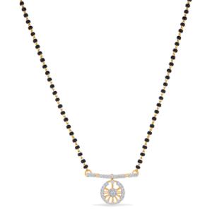 Buy 18 Karat Gold & Diamond Mangalsutra