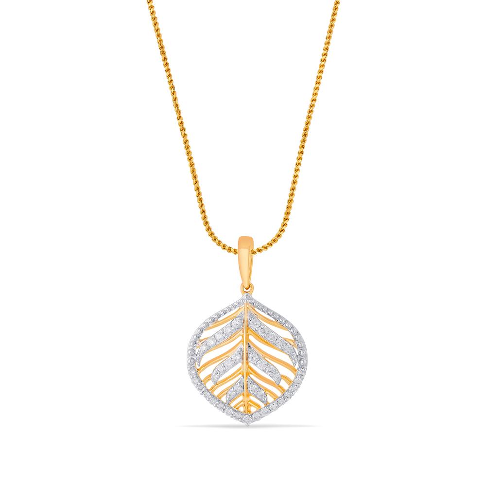 Buy 18 Karat Gold & Diamond Pendant