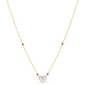 Buy 18 Karat Gold & Diamond Mangalsutra