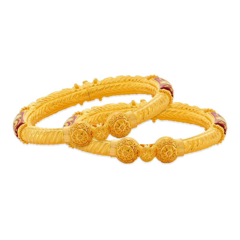 Buy 22 Karat Gold Bangles