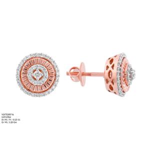 Buy 18 Karat Gold & Diamond Earrings