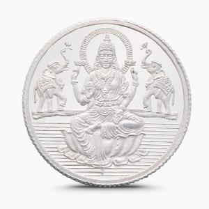 Buy 5 Gram Goddess Laxmi Silver Coin