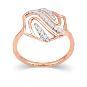 Buy 14 Karat Gold & Diamond Ring