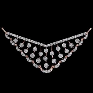 Buy 18 Karat Gold & Diamond Mangalsutra Pendant