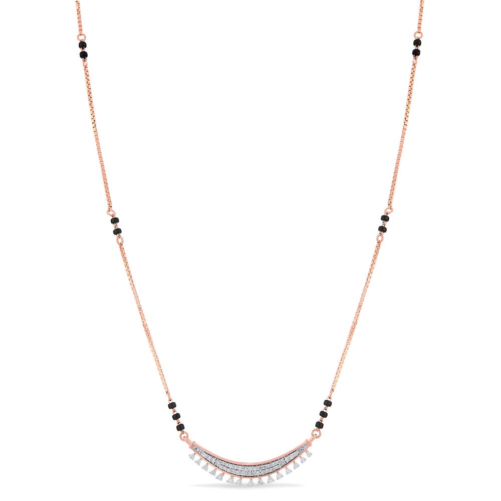Buy 18 Karat Gold & Diamond Mangalsutra