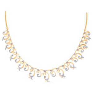 Buy 14 Karat Gold & Diamond Necklace