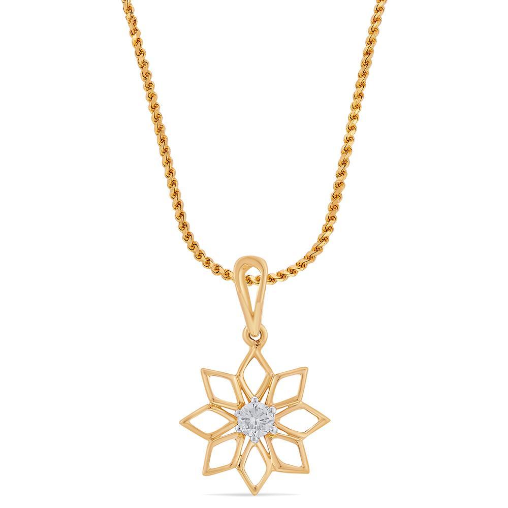 Buy Flowerbud diamond Pendant