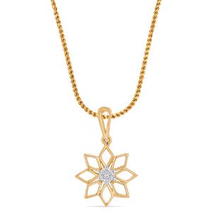Buy Flowerbud diamond Pendant