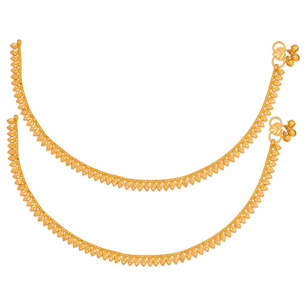 Buy 22 Karat Gold Anklet