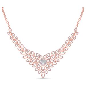 Buy 18 Karat Gold & Diamond Necklace
