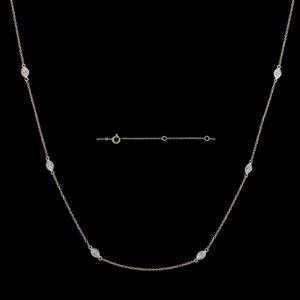 Buy 14 Karat Gold & Diamond Necklace
