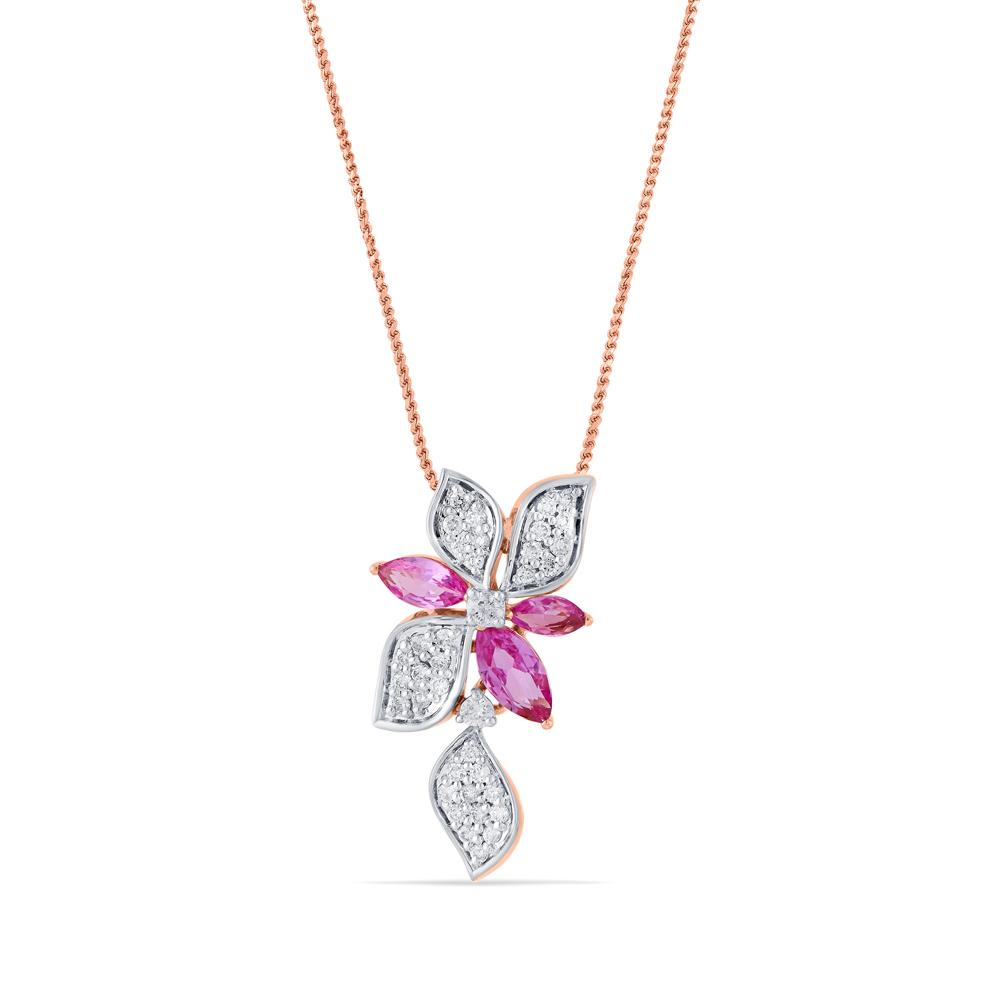 Buy 18 Karat Gold & Diamond Pendant