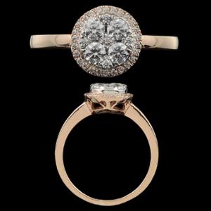 Buy 18 Karat Gold & Diamond Ring