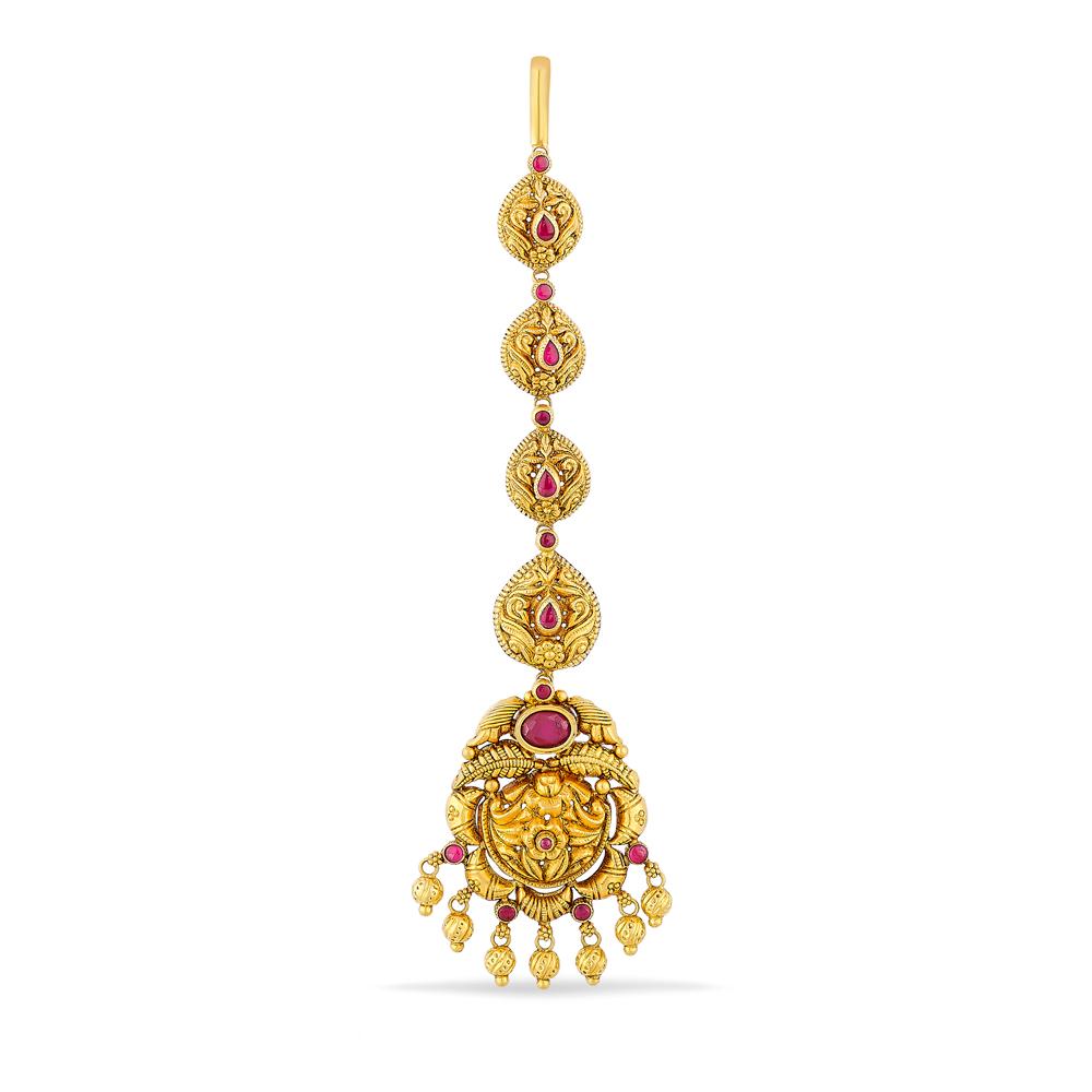 Buy 22 Karat Gold Mang Tikka