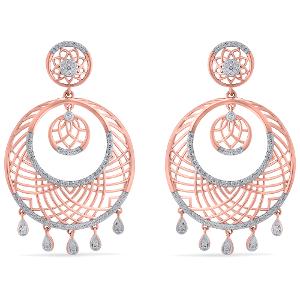 Buy 14 Karat Gold & Diamond Earrings
