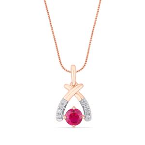Buy 14 Karat Gold & Diamond Pendant