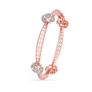 Buy 18 Karat Gold & Diamond Bangles