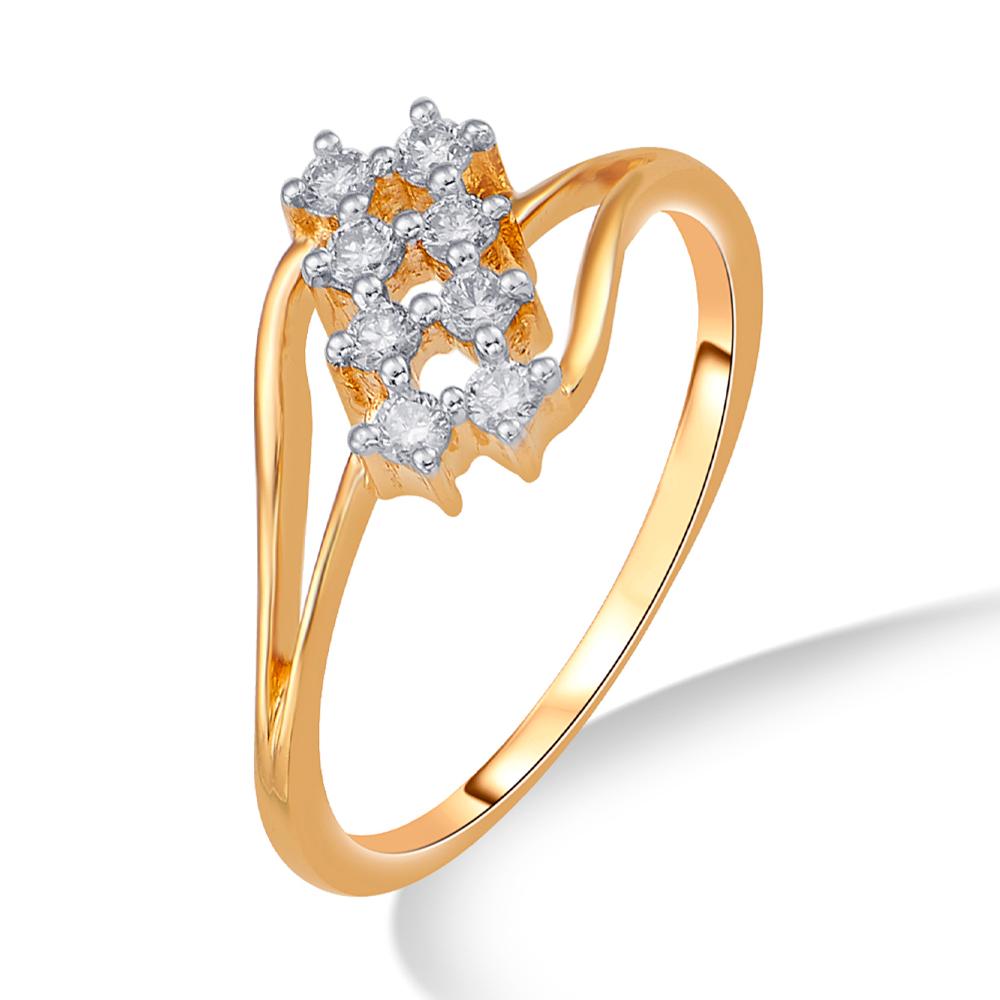 Buy 18 Karat Gold & Diamond Ring