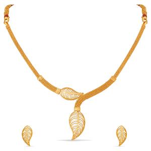 Buy 22 Karat Gold Necklace Set