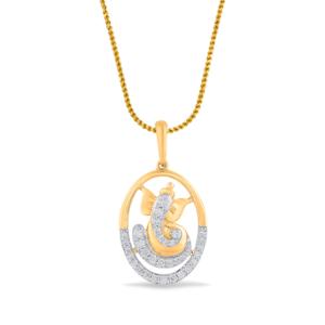 Buy 18 Karat Gold & Diamond Pendant