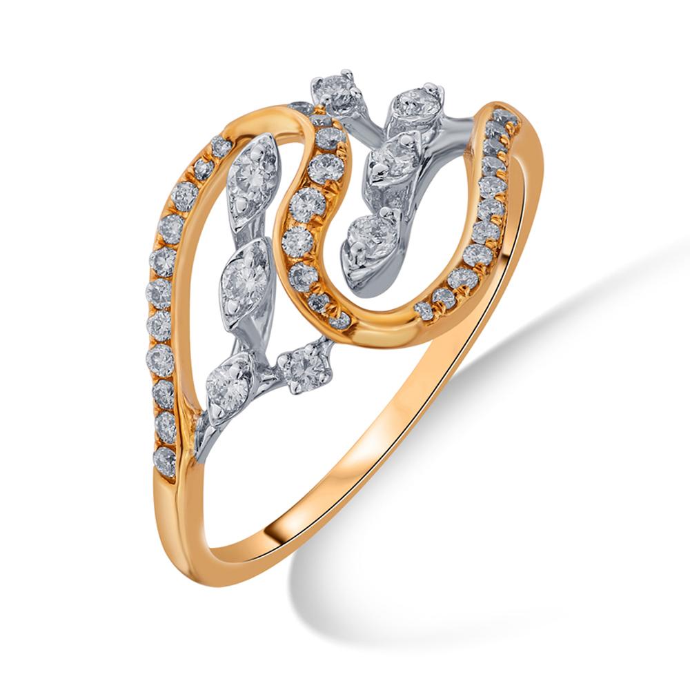 Buy 14 Karat Gold & Diamond Ring