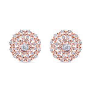 Buy 18 Karat Gold & Diamond Earrings