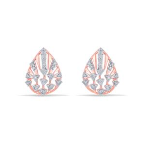Buy 18 Karat Gold & Diamond Earrings