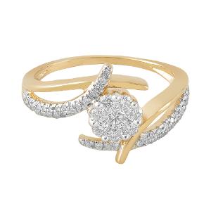 Buy 18 Karat Gold & Diamond Ring