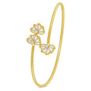 Buy 14 Karat Gold & Diamond Bracelet