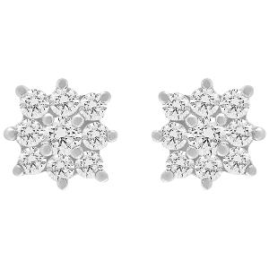 Buy 18 Karat Gold & Diamond Earrings