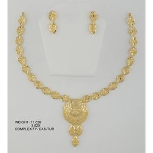 Buy 22 Karat Gold Necklace Set