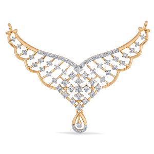 Buy 18 Karat Gold & Diamond Mangalsutra