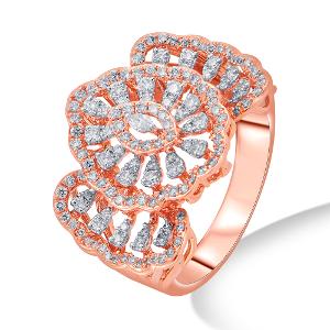 Buy 14 Karat Gold & Diamond Ring