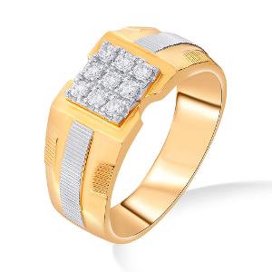 Buy 18 Karat Gold & Diamond Ring