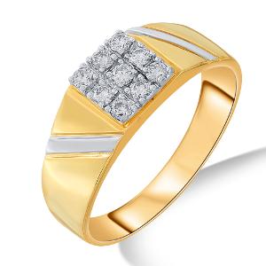 Buy 18 Karat Gold & Diamond Ring