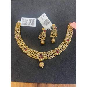 Buy 22 Karat Gold Necklace Set