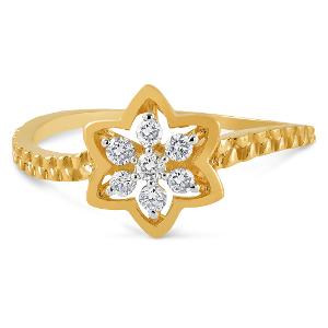 Buy 18 Karat Gold & Diamond Ring