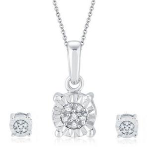 Buy 14 Karat Gold & Diamond Pendant