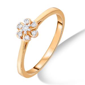 Buy 18 Karat Gold & Diamond Ring