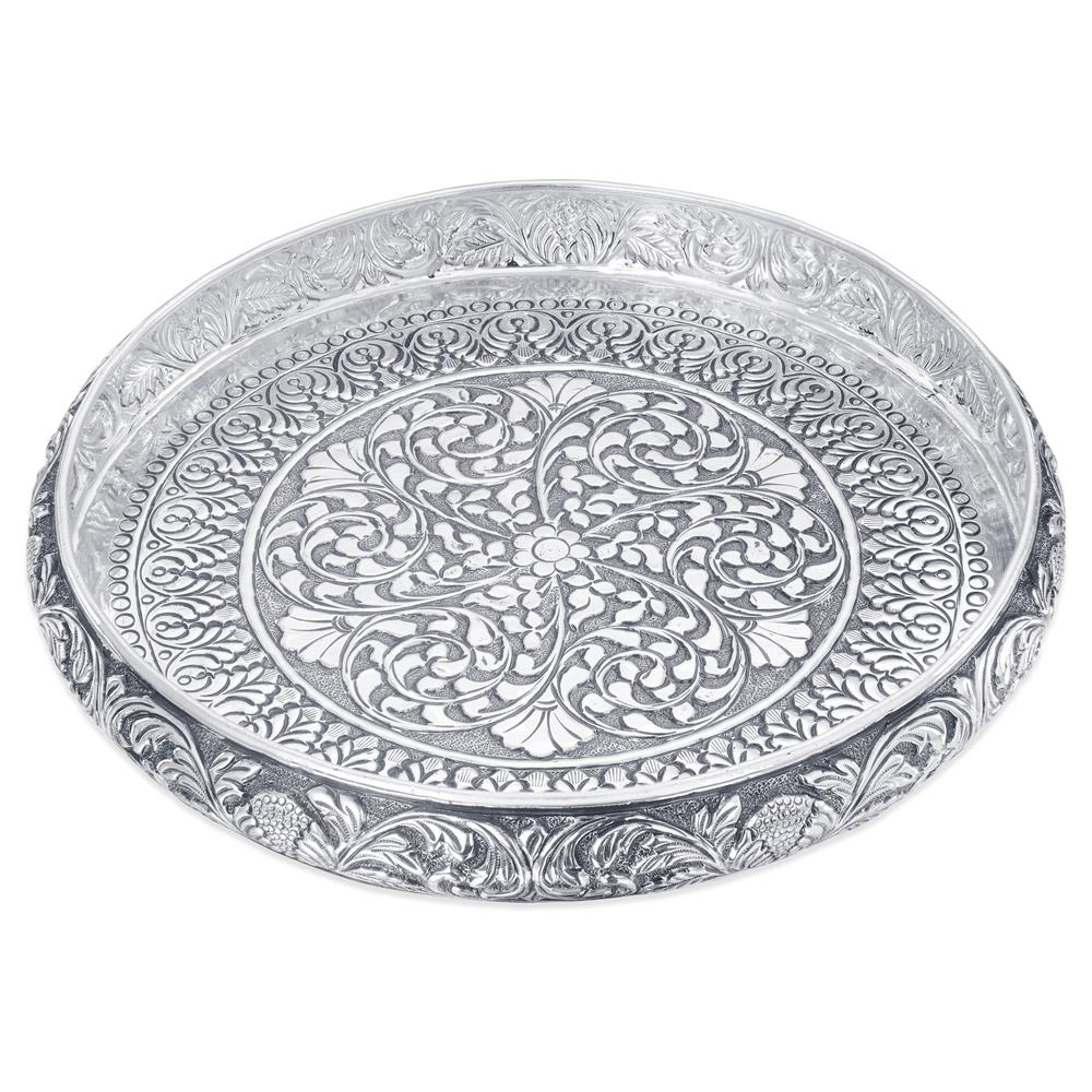 Buy 925 Purity Silver Thali