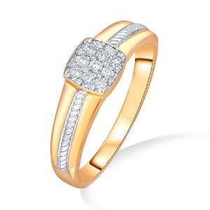Buy 18 Karat Gold & Diamond Ring