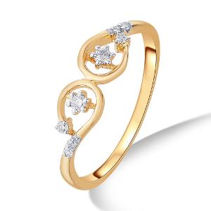 Buy Magnificent doble Flower ring