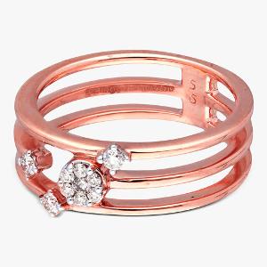 Buy 14 Karat Gold & Diamond Ring